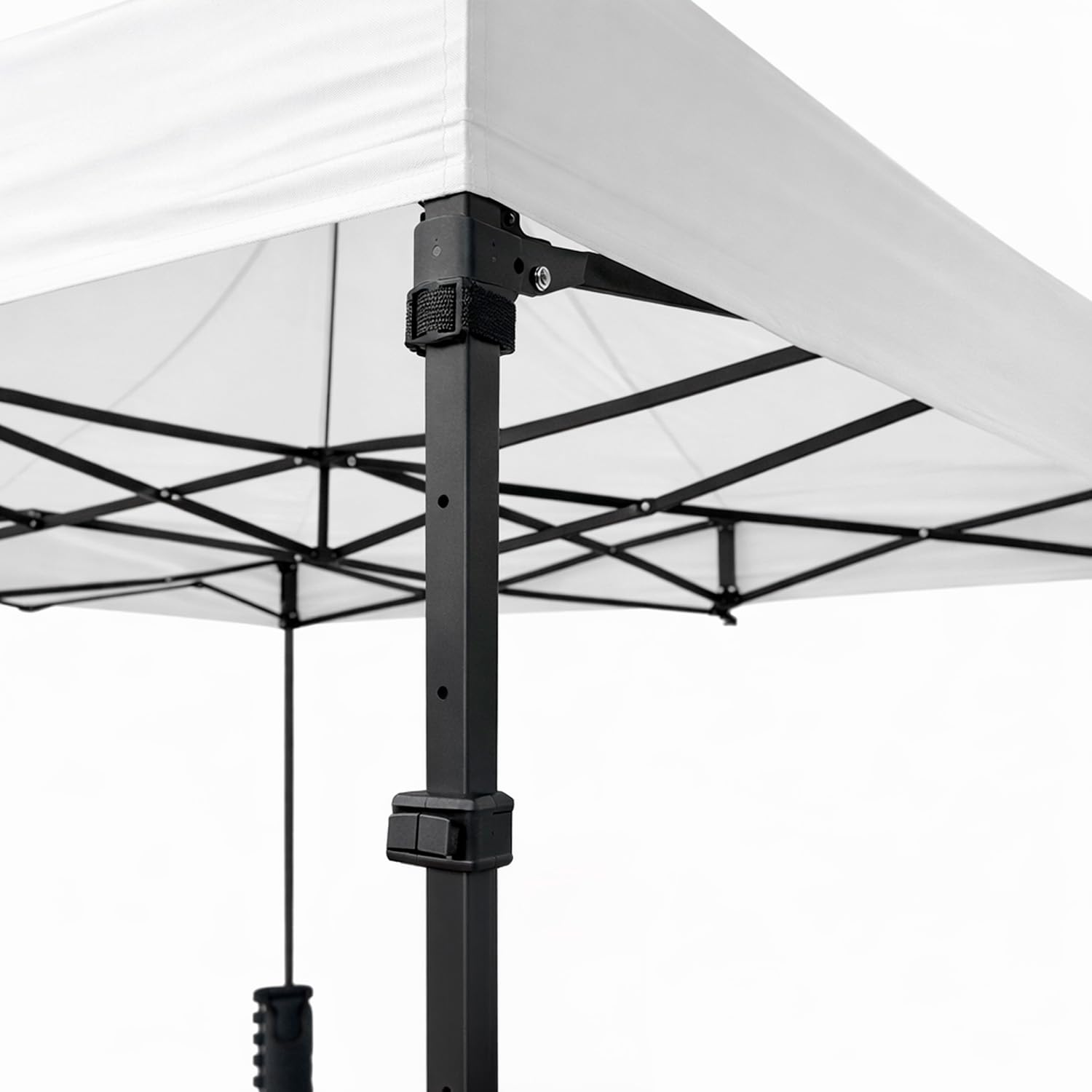 BRICOZONE Gazebo Professionale 3x4.5 Metri Pieghevole Impermeabile Con Struttura In Acciaio Rinforzata Telo Oxford 1200D PVC Protezione UV Con Sacche Zavorra Picchetti Corde E Borsa Custodia (Bianco)