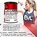 EVL BCAA Lean Energy Powder - Pre Workout Green Tea Fat Burner Support with BCAAs Amino Acids and Clean Energizers - BCAA Powder Post Workout Recovery Drink for Lean Muscle Recovery - Fruit Punch