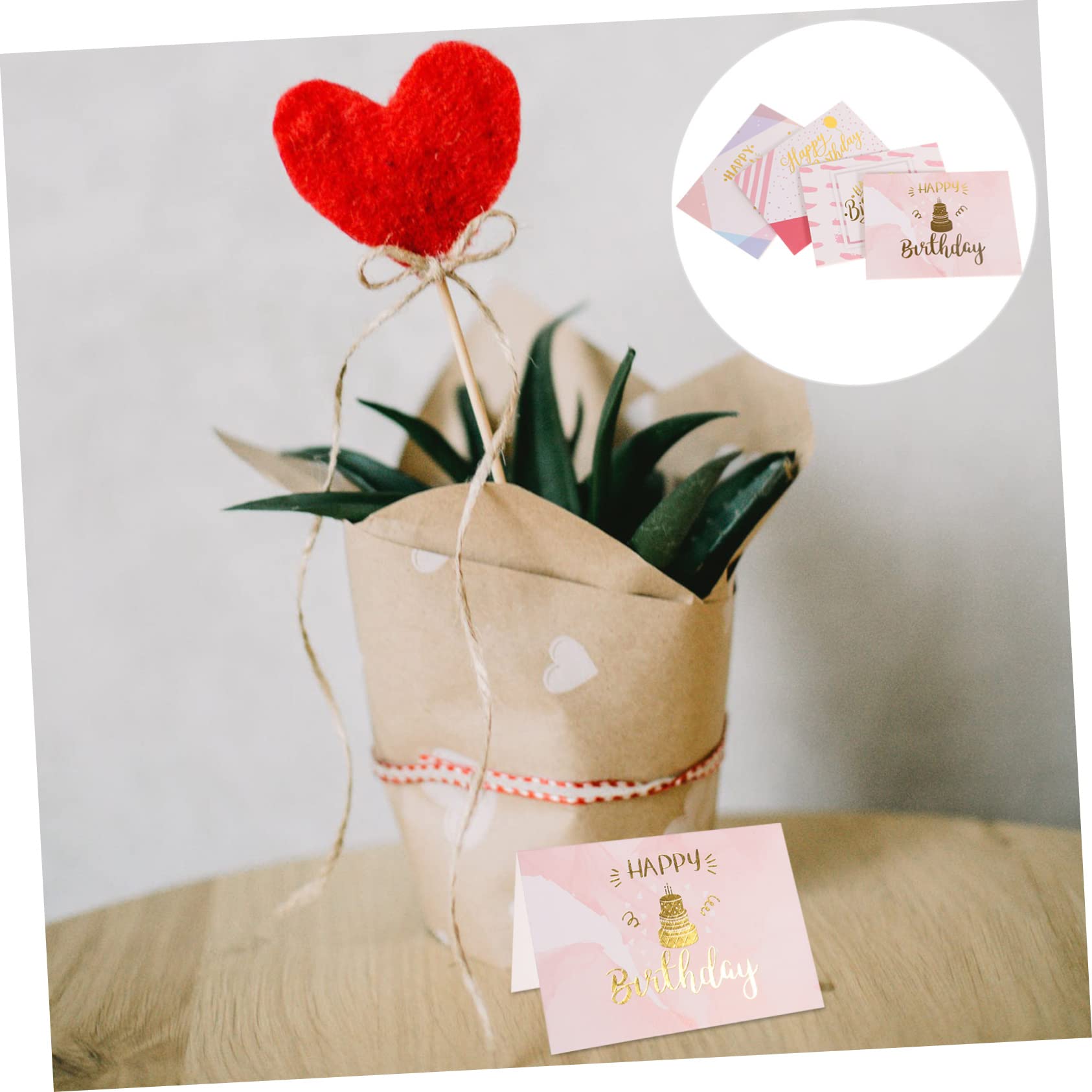 SHINEOFI 120pezzi Biglietti Compleanno Per Bouquet Divertenti e Decorativi Per Festeggiare Per e