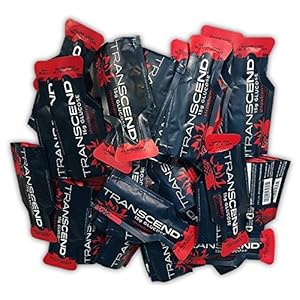Transcend Glucose Gel Packs – Strawberry, 30 Pack (1.1oz Each) – FSA/HSA Eligible – Blood Sugar Support Glucose Gel Packs for Diabetics – Precise 15g Dose – Made in The USA