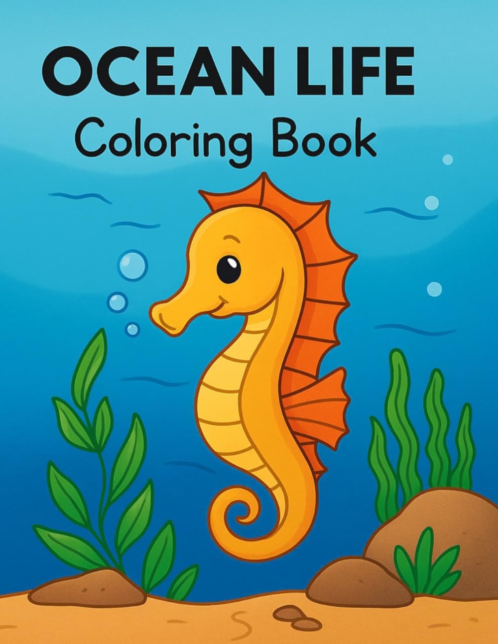 Ocean Life Coloring Book