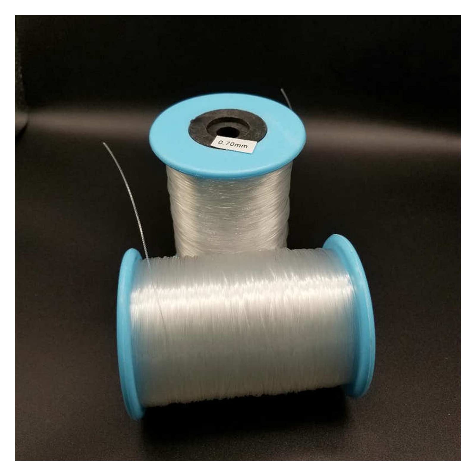 Jewelry Beading Wire 200 Meters 0.7mm DI Y Handmade Bead Fish Line Jewelry Material Nylon Non-elastic Transparent Line Polyester Wire Handline Crystal Fish Line