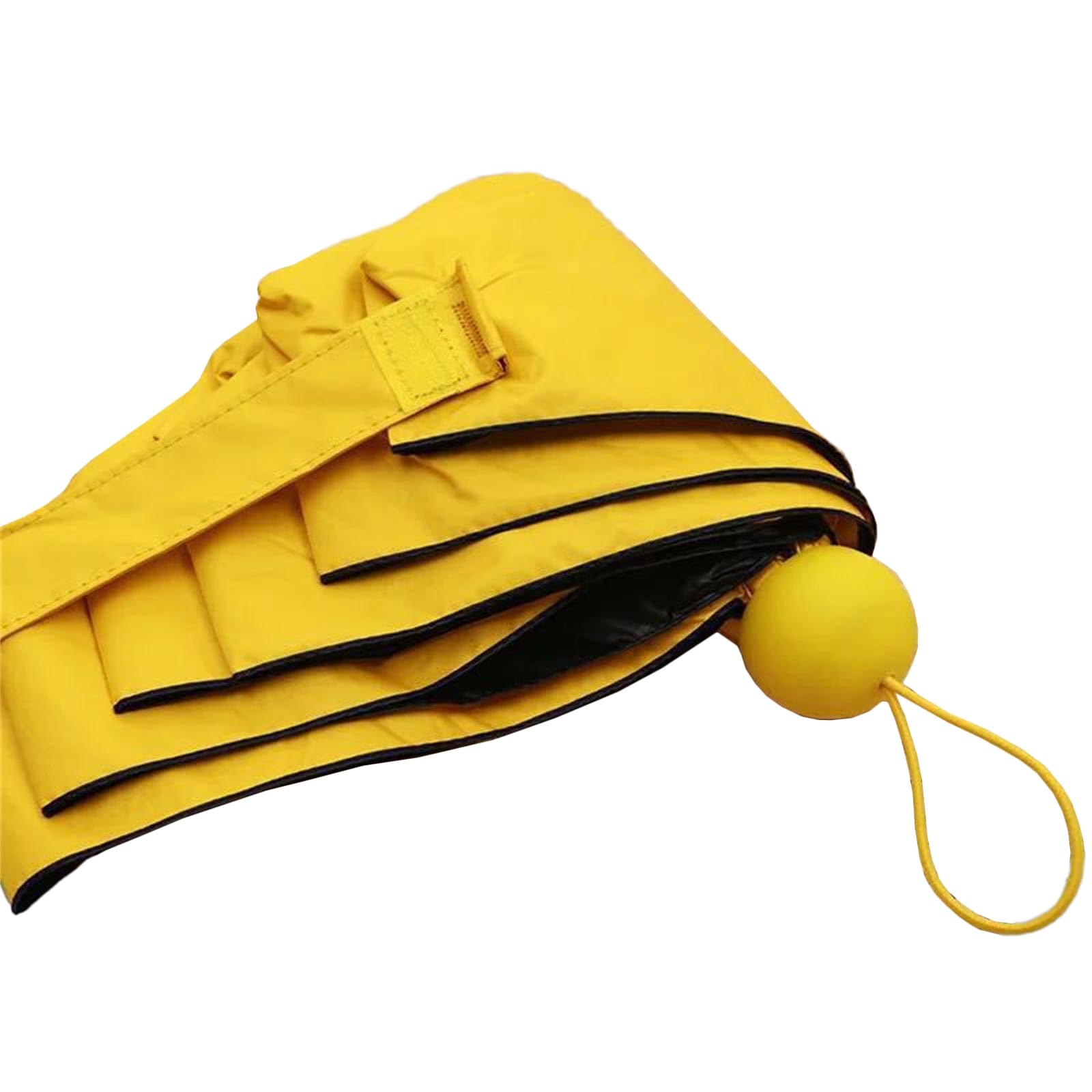 Kalttoy Umbrella Pocket Umbrella, Lightweight Folding Windproof Rain and Sun Reinforced Frame for Travel Work Compact Portable