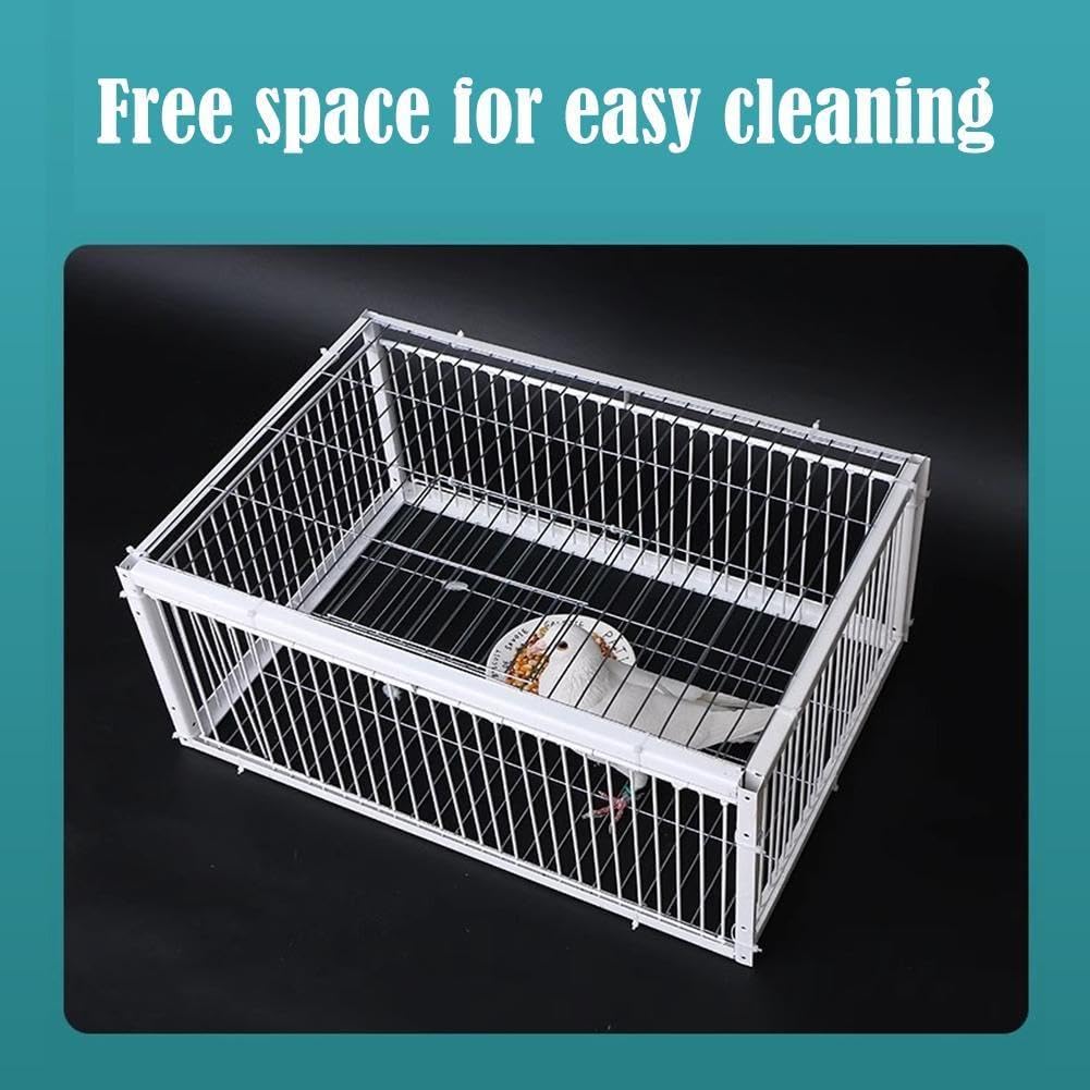 Jaula para palomas con diseño a prueba de escape, jaula para palomas con ranura de escape, portátil para exteriores, jaula para palomas, pájaros, fácil de montar