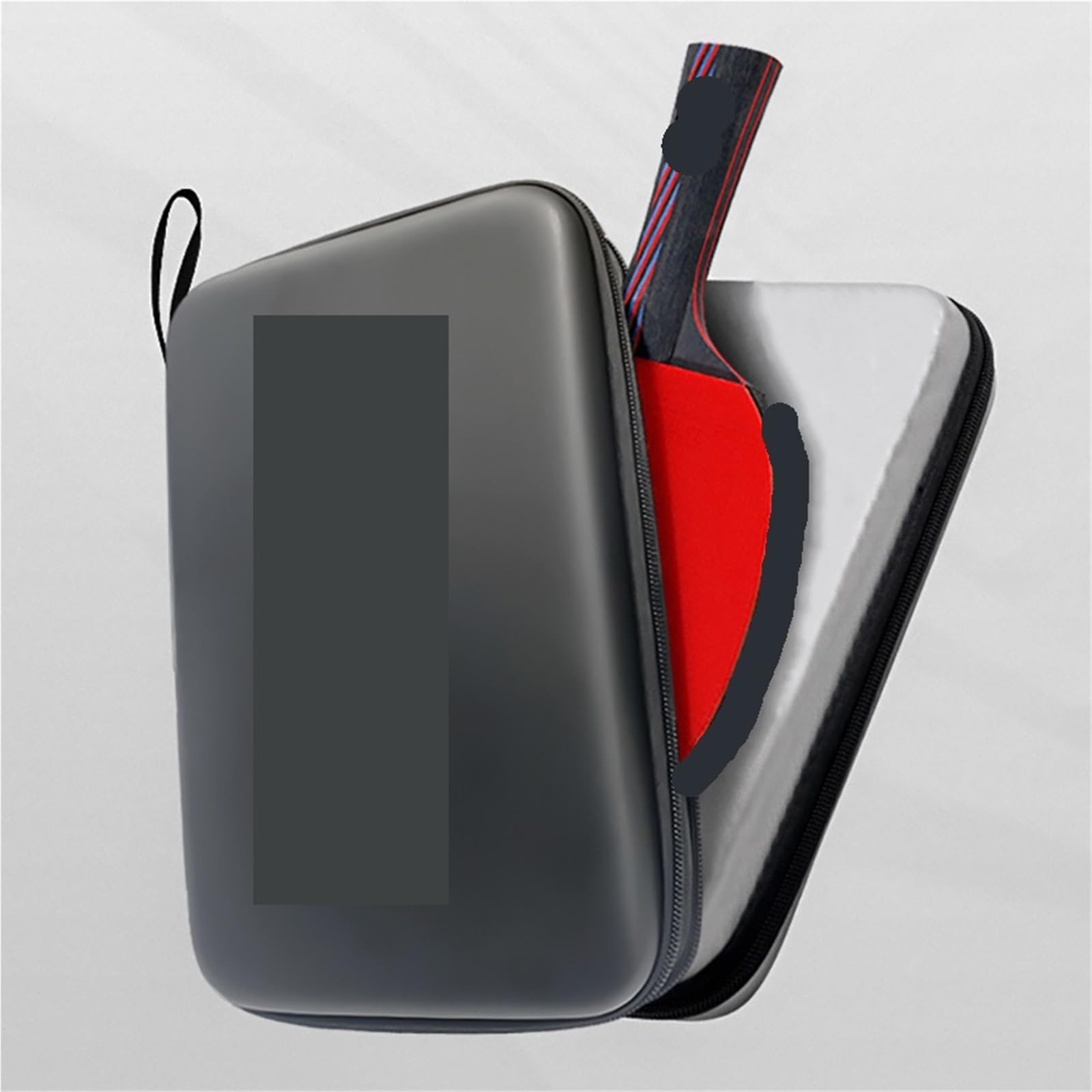 Custodia rigida for protezione e conservazione dell'attrezzatura for racchetta da ping pong quadrata for club sportivo da ping pong Per Ping Pong