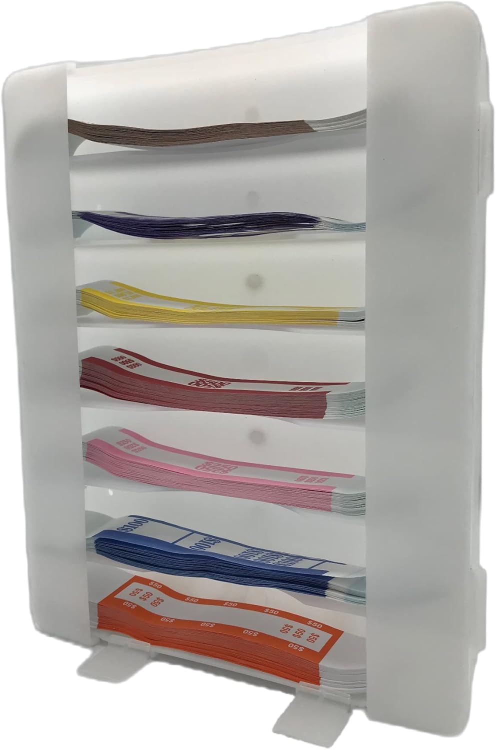 EZStrap Currency Strap Organizer (Frost White) Currency