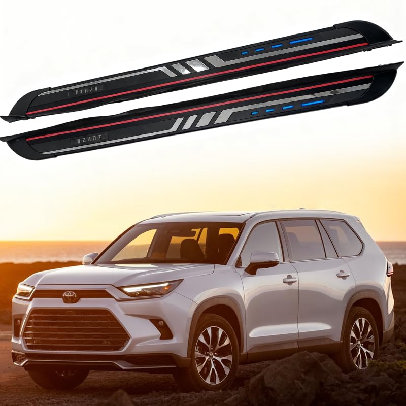 2Pcs Door Fixed Running Board Side Step Compatible Toyota