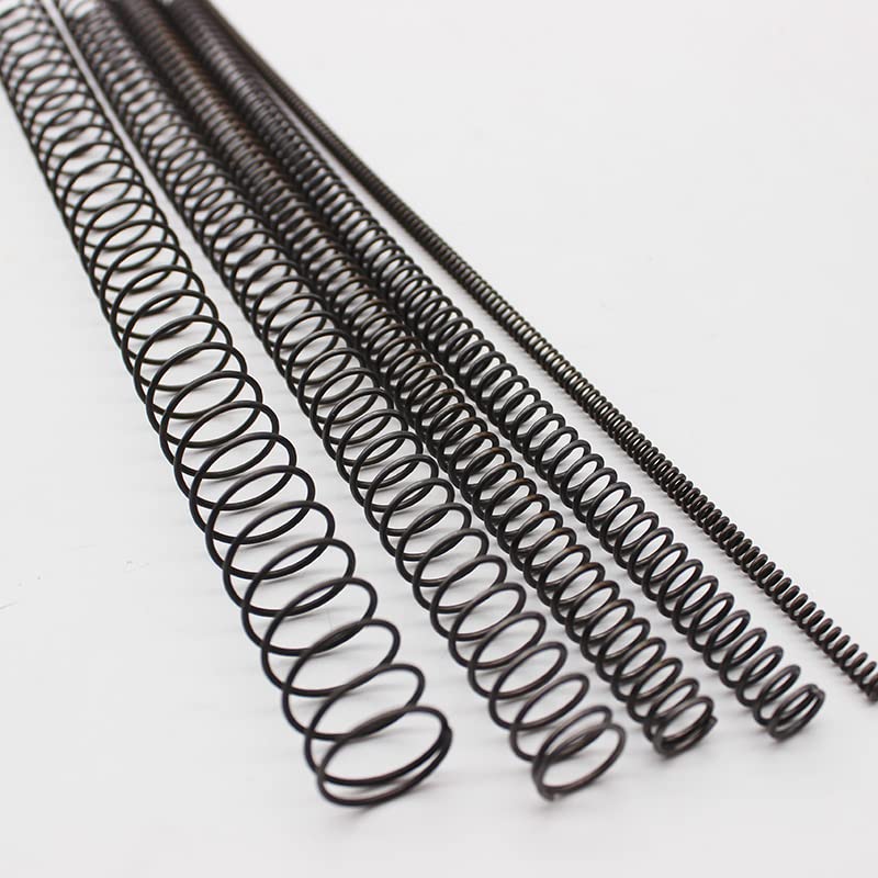 10 Stücke Druckfeder Länge 30mm, Durchmesser 0,9mm, Außendurchmesser 12mm