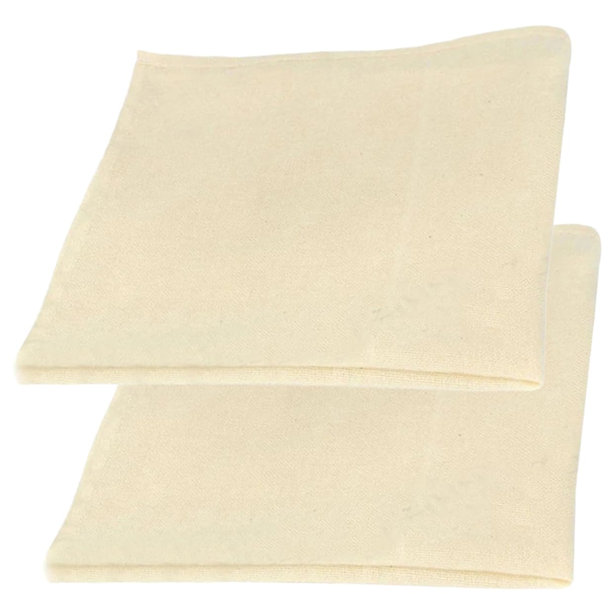 NAMOARLY 2pcs Reusable Cheesecloths Unbleached Strainers for Cheese Making Cooking and Canning Premium Cloth for Wine Brewing Poaching and Marinating Poultry