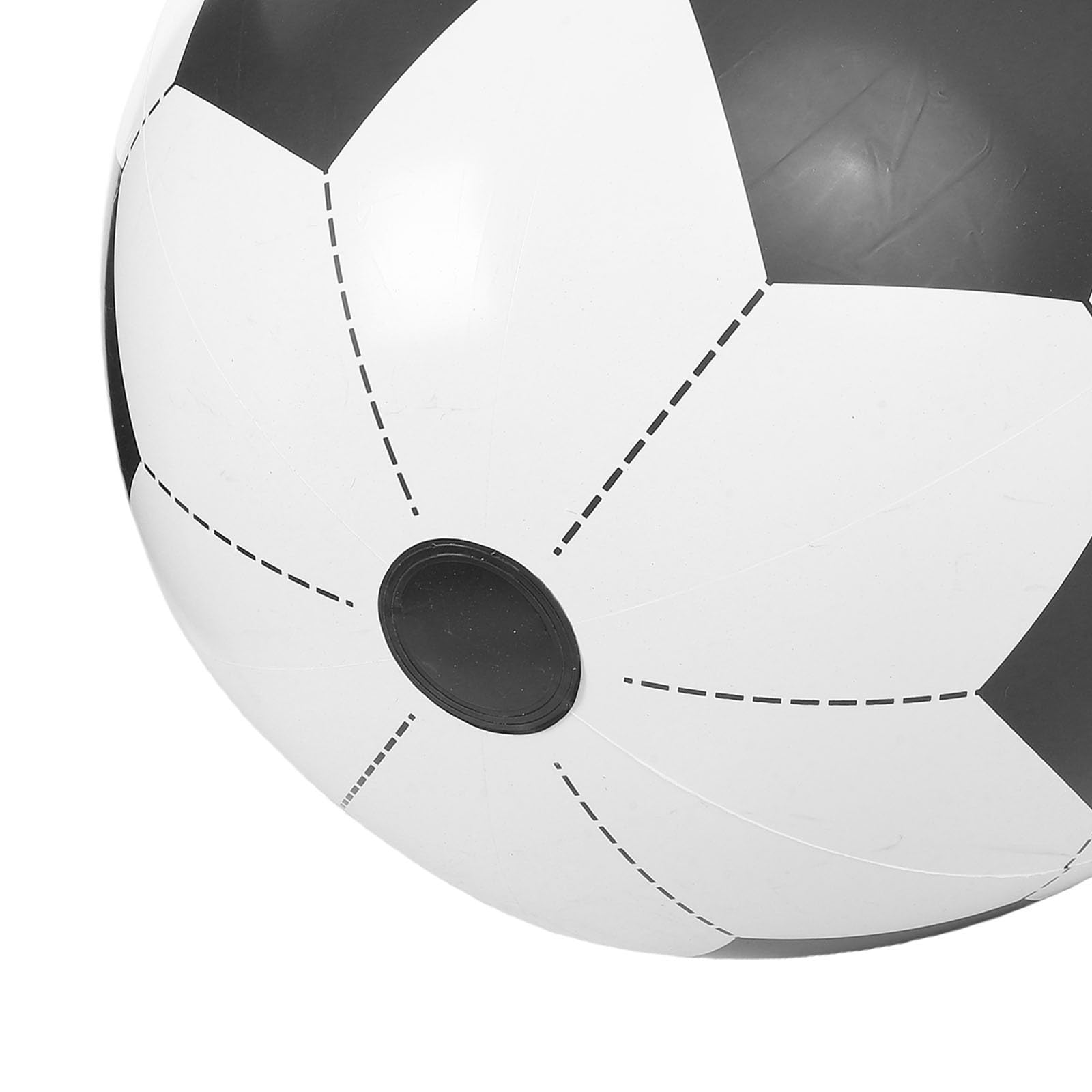 TOYANDONA 2 Balones de Fútbol Inflables para Playa - Balón de Fútbol Inflable Gigante, Globos de Playa Enormes para Actividades Al Aire Libre, Decoración de Piscinas Y Fiestas (80 Cm)
