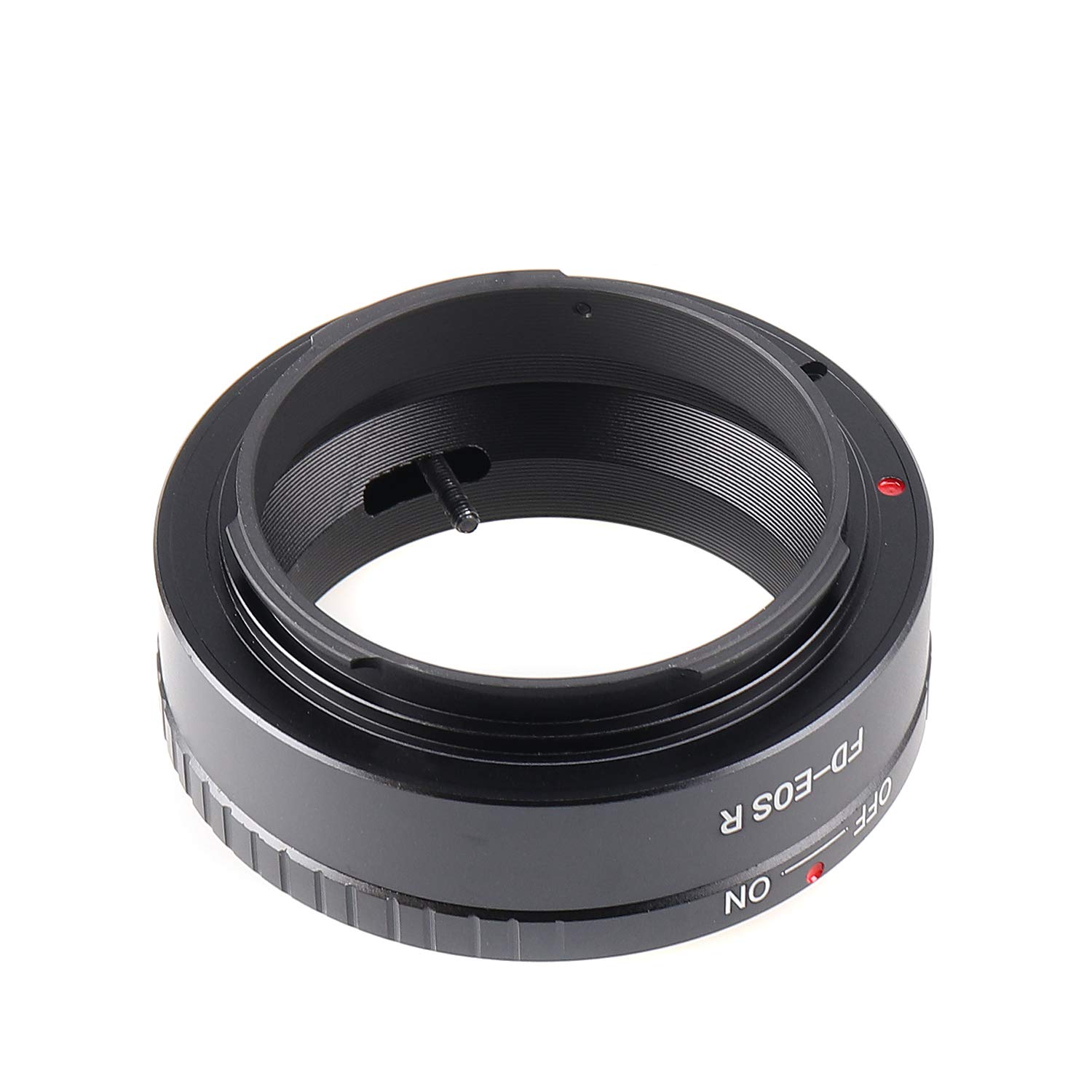Fotga FD-EOSR FD auf RF Objektivadapter, Vollmetall, manueller Fokusadapter, Konverter für Canon FD Mount Objektiv für Canon EOS R RP R3 R5 R5C R6 R6II R7 R8 R10 R50 R100 spiegellose Kamera