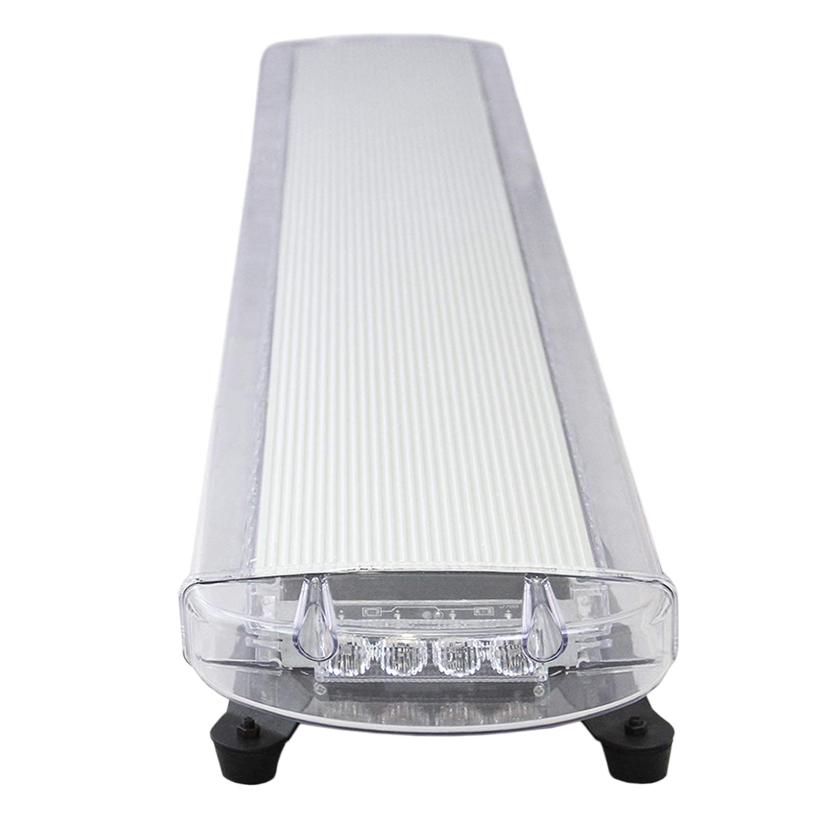 MonsterShop - 88 LED 120cm Barra Lampeggiante Luce Stroboscopica Gialla Veicoli Recupero Emergenza Lavoro con 15 Modalità di Lampeggio