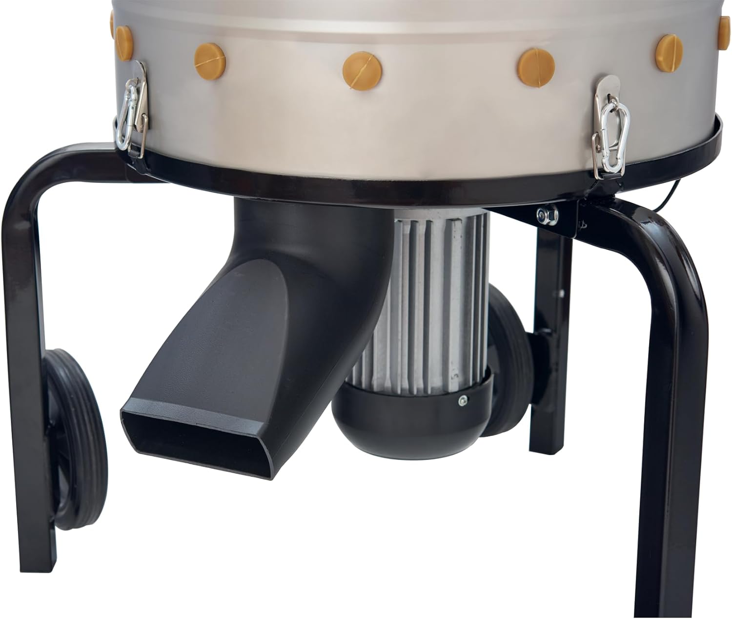 Roots & Harvest Poultry Plucker, 750 Watt, 20" Diameter Stainless Steel Drum with Rubber Fingers and Built in Water System