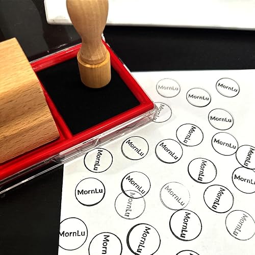 Miniatura 5 de Sello de goma personalizado, añade tu textofotologotipo, sello de diseño personalizado, crea tu propio sello para sello de dirección de retorno,