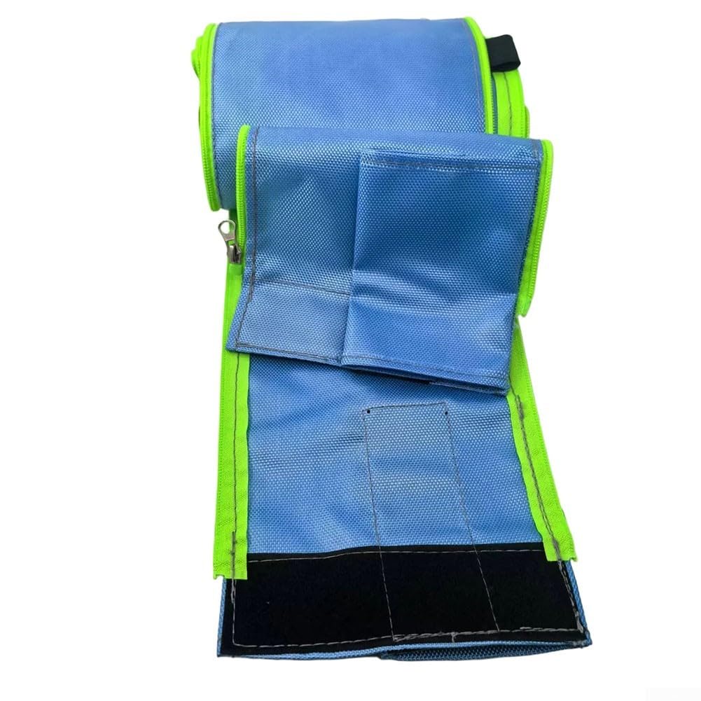 Besttoolifes 3,5 m Nylon-Staubsammelschlauch-Abdeckung, Schutzhülle, für D27 32 mm Staubsaugerschlauch, Werkstatt-Staubabsaugsystem