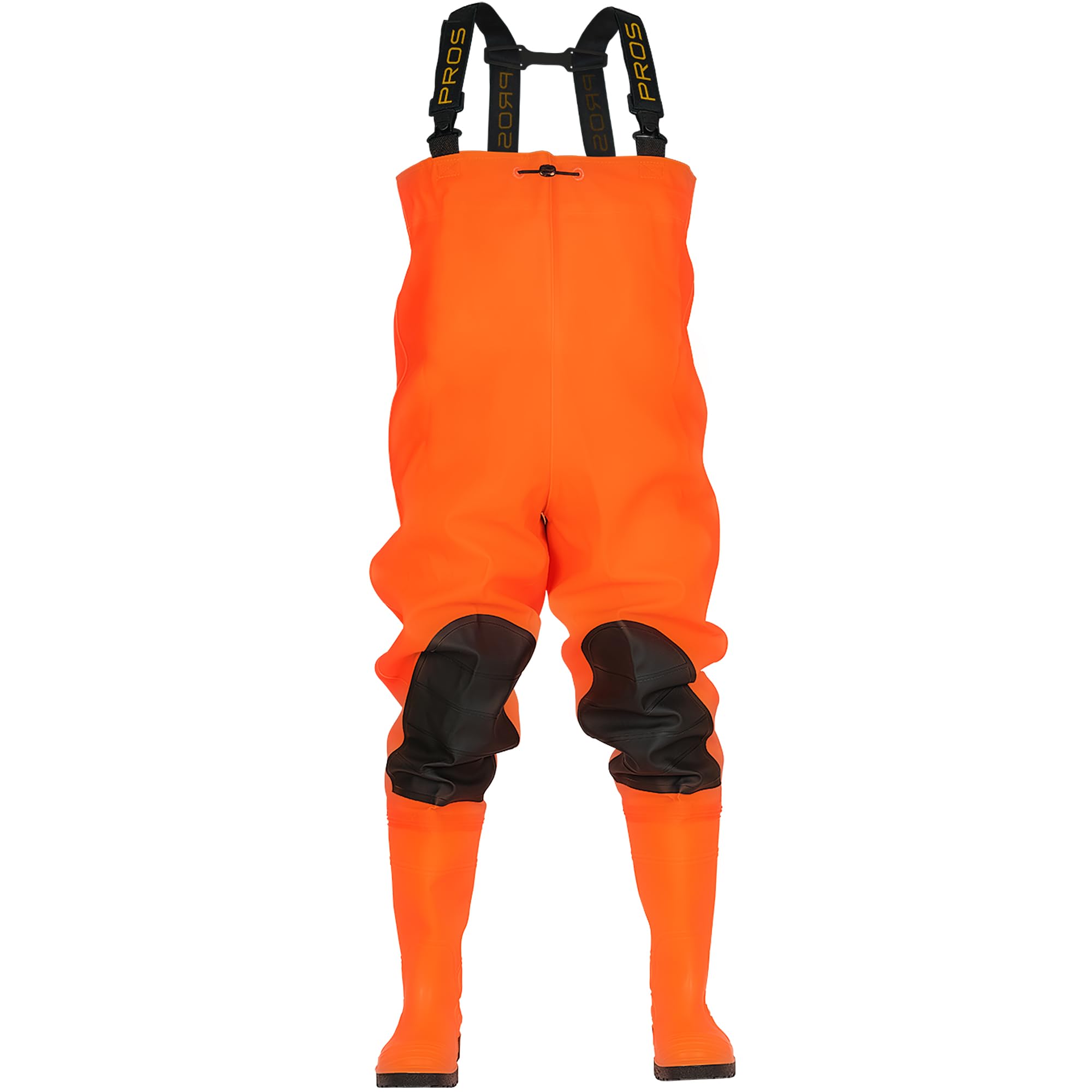 PROS MAX FLUO Chest Waders UK 11 / EU 45 Orange