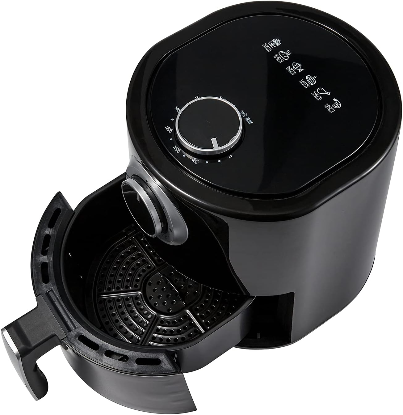 RUXINGGU Friggitrice ad aria con sistema di circolazione ad aria rapida, con tecnologia VORTX, friggitrice a torre, con timer di 30 minuti, temperatura regolabile a 4,5 litri RUXINGGU Friggitrice ad aria con sistema di circolazione ad aria rapida, con tecnologia VORTX, friggitrice a torre, con timer di 30 minuti, temperatura regolabile a 4,5 litri