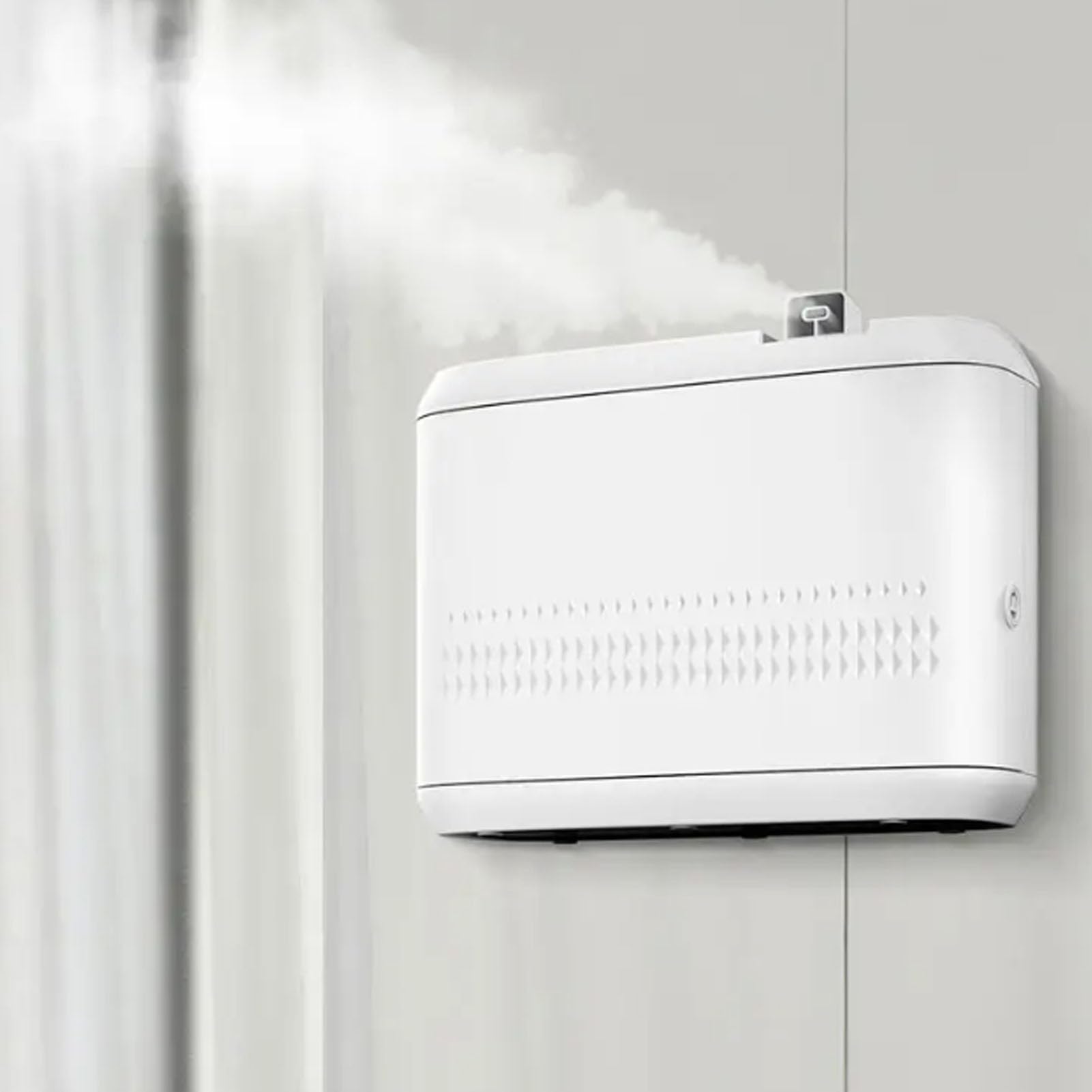 Humidificador para el Hogar, Humidificador de Aire de 850 Ml, Humidificador de Aire Frío, Configuración Inteligente Personalizable, Humidificador de Aromaterapia Compacto,