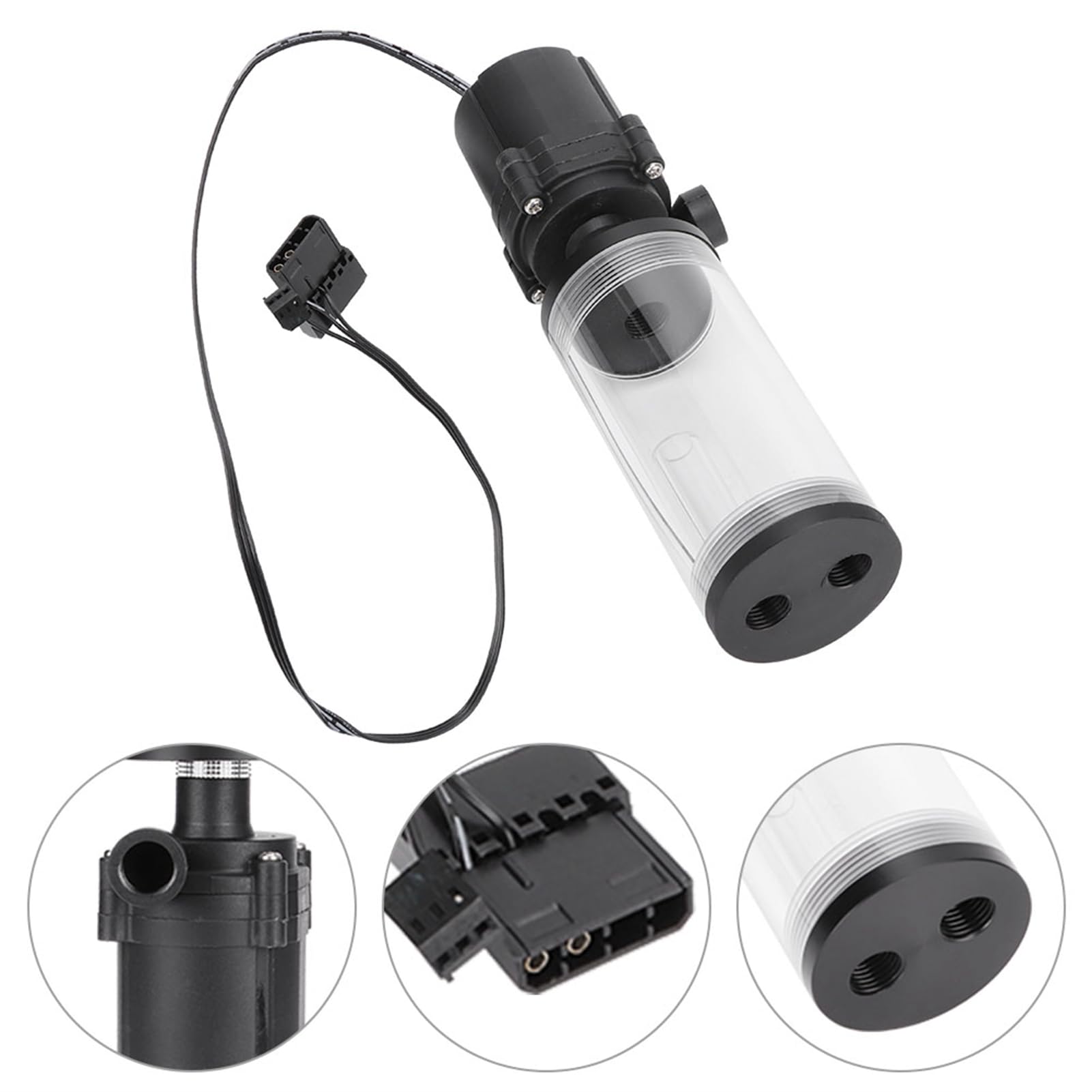 SIXRUN CPU Water Cooling Pump System, 600L/H 5M Lift