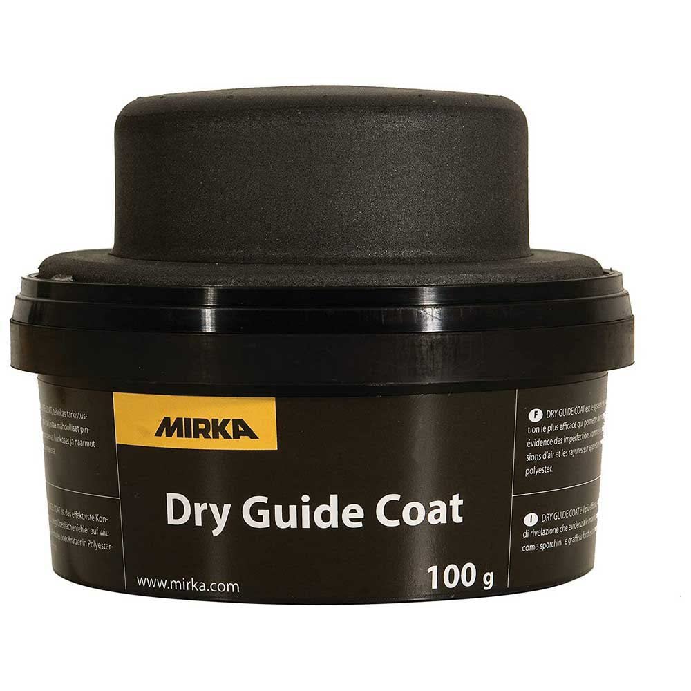 Dry Guide Coat Black, For Auto Body Sanding on Light Surfaces, 100g