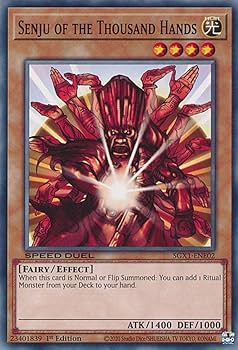 Amazon.co.jp: 遊戯王 SGX1-ENE02 センジュ・ゴッド Senju of the