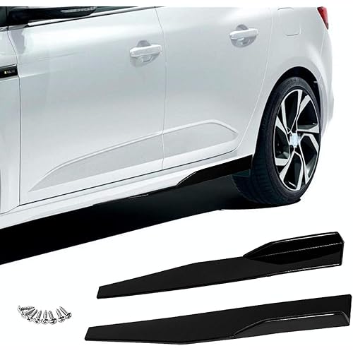 Tengchang Car Side Skirt 75cm Rocker Splitters Canard Diffuser Winglet Wings Universal 75cm/29"