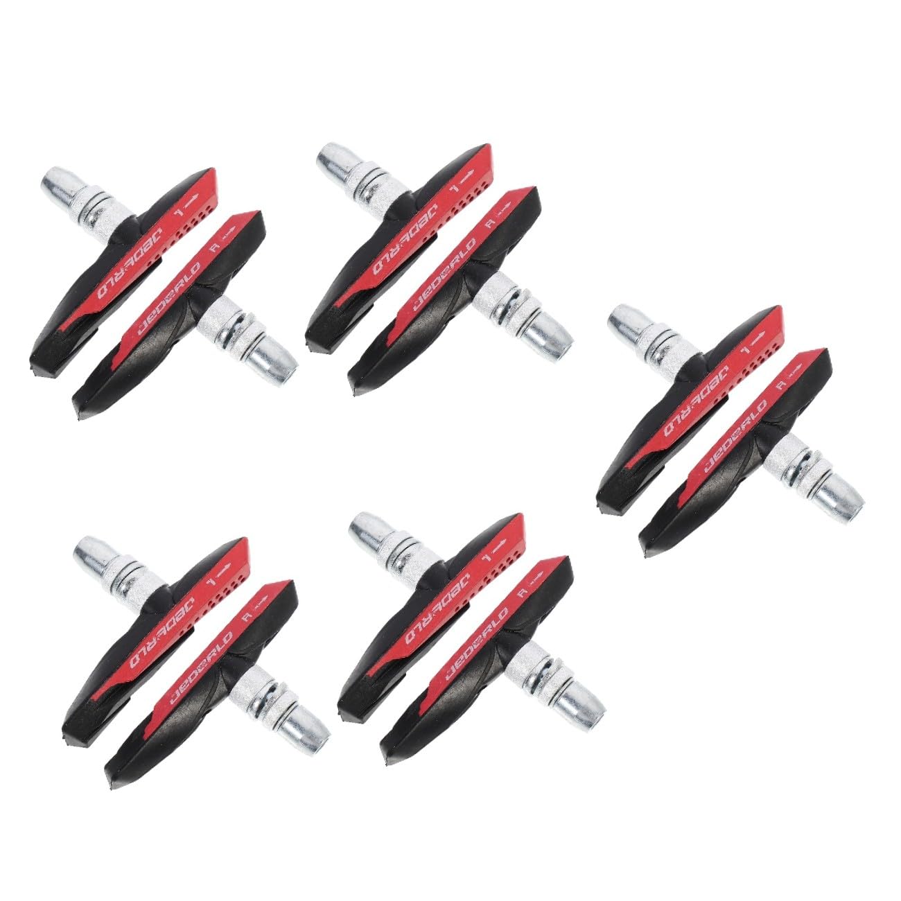 SUPVOX Plaquettes De Frein De Vélo Plaquettes De Frein Cantilever Blocs De Frein De Vélo Excersize Plaquettes De Frein De Route pour Vélo Chaussures De Frein Universelles Plaquettes De