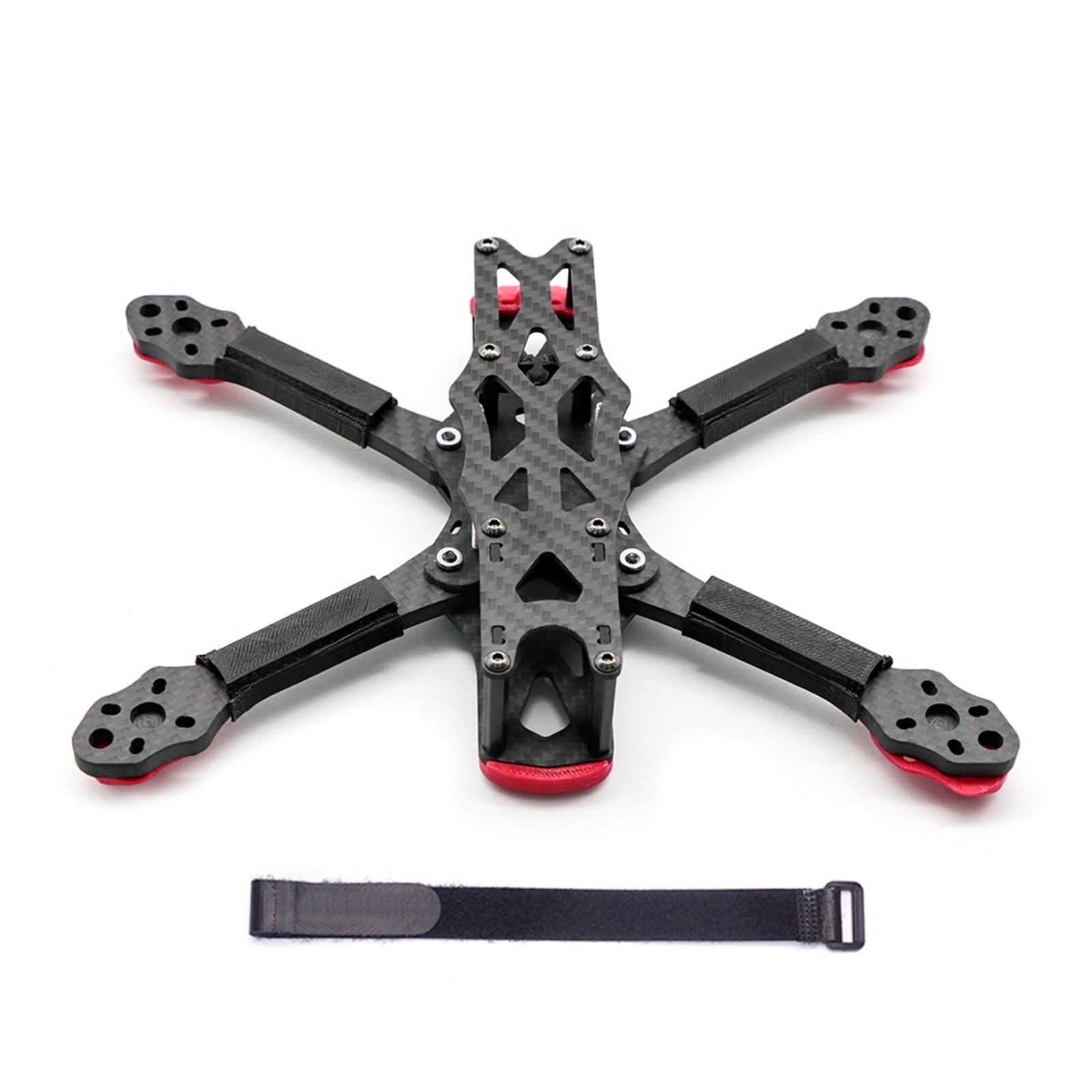 Kit de marco cuadricóptero fibra carbono, 225mm 260mm 295mm | Kit de marco de 5 y 6 pulgadas, brazo de 5.5mm para dron RC(6Inch 260mm Full Kit)