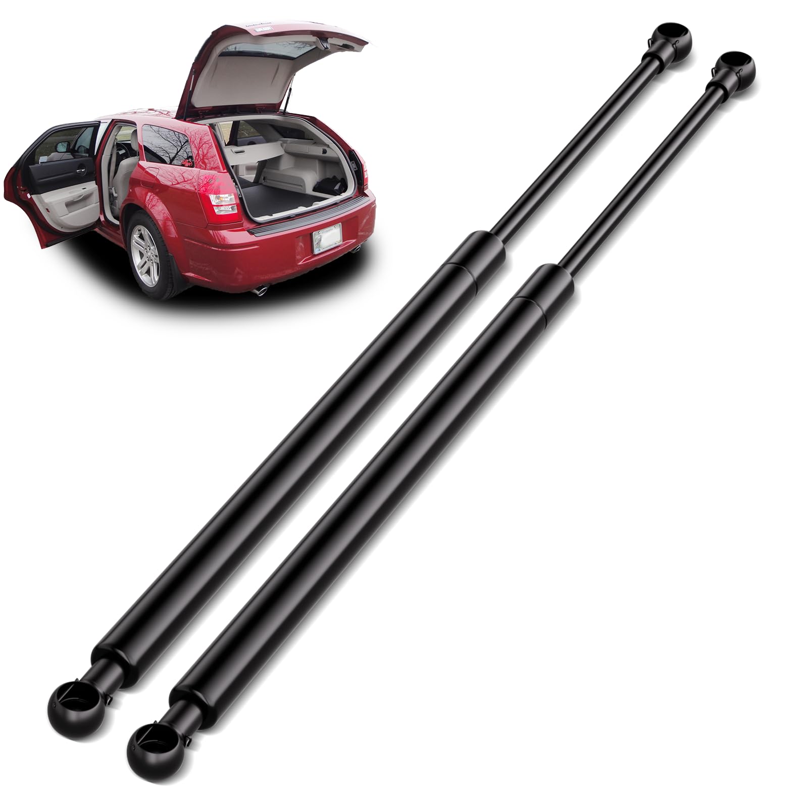 2005-2008 Dodge Magnum TAILGATE Shocks LIFTGATE Tail Gate Hatch TRUNK (Pair / 2pc / Pack of 2)