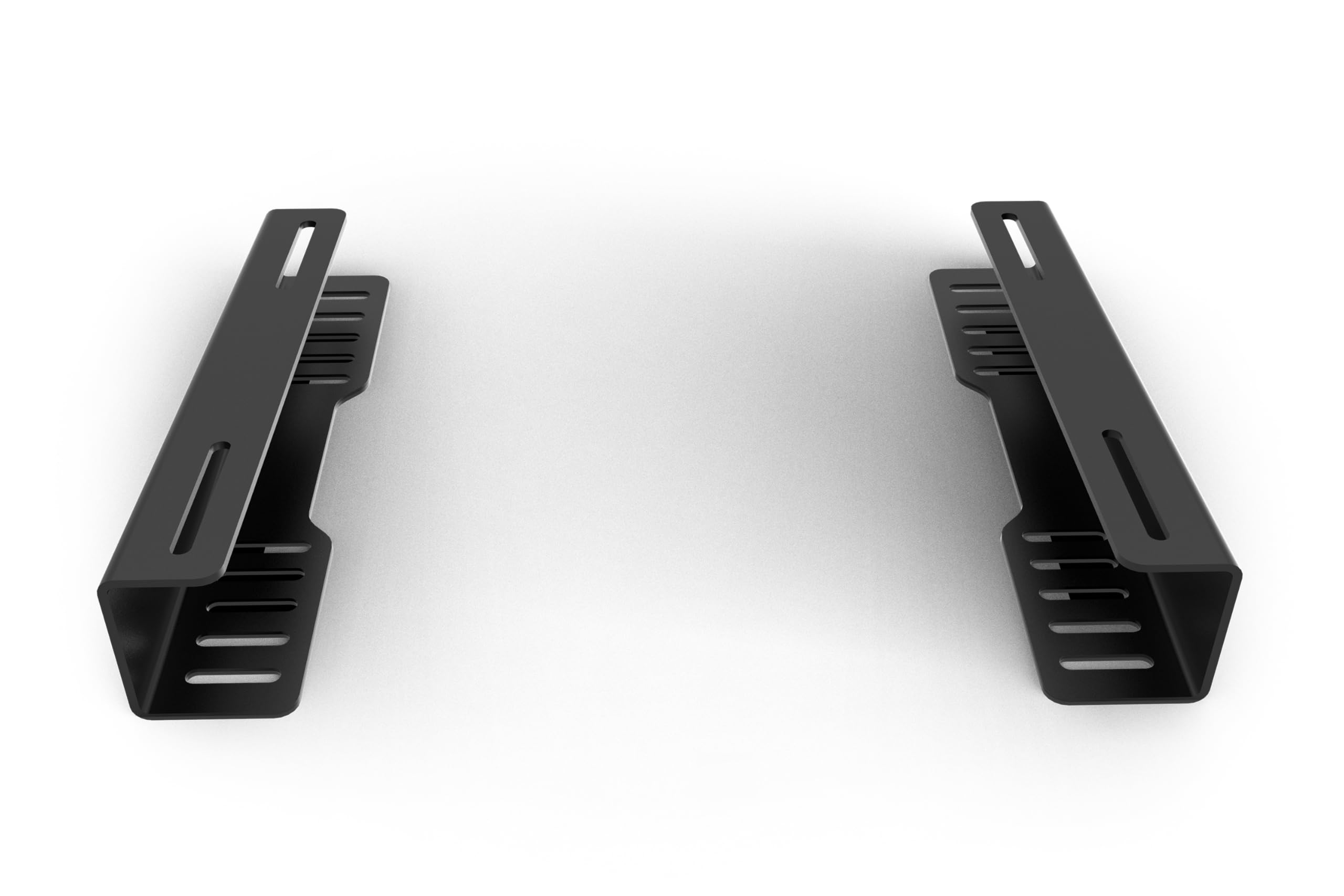 Set di staffe per sedili regolabili Trak Racer per sedili reclinabili e sedie da ufficio, universale, per simulatori di corse e simulatori di volo, in acciaio resistente con regolazione multi angolo
