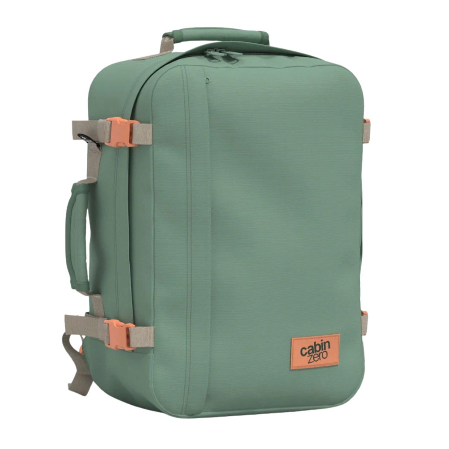 Cabinzero Light Classic Cabin Backpack 36L, Carry On Travel Backpack For 5+ Day Trips, Weight & Durable - Sage Forest