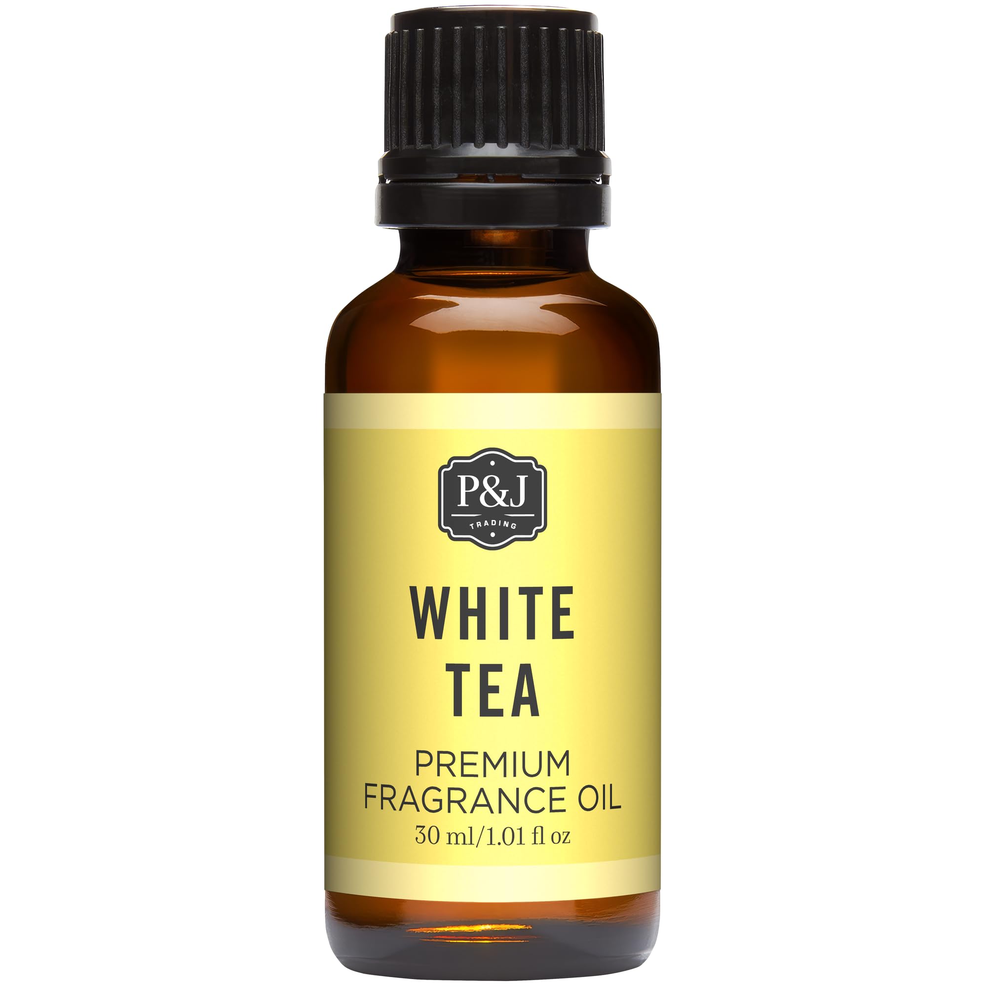 P&amp;J Trading - White Tea Scented Oil 30ml - Fragrance Oil for Candle Making, Soap Making, Diffuser Oil