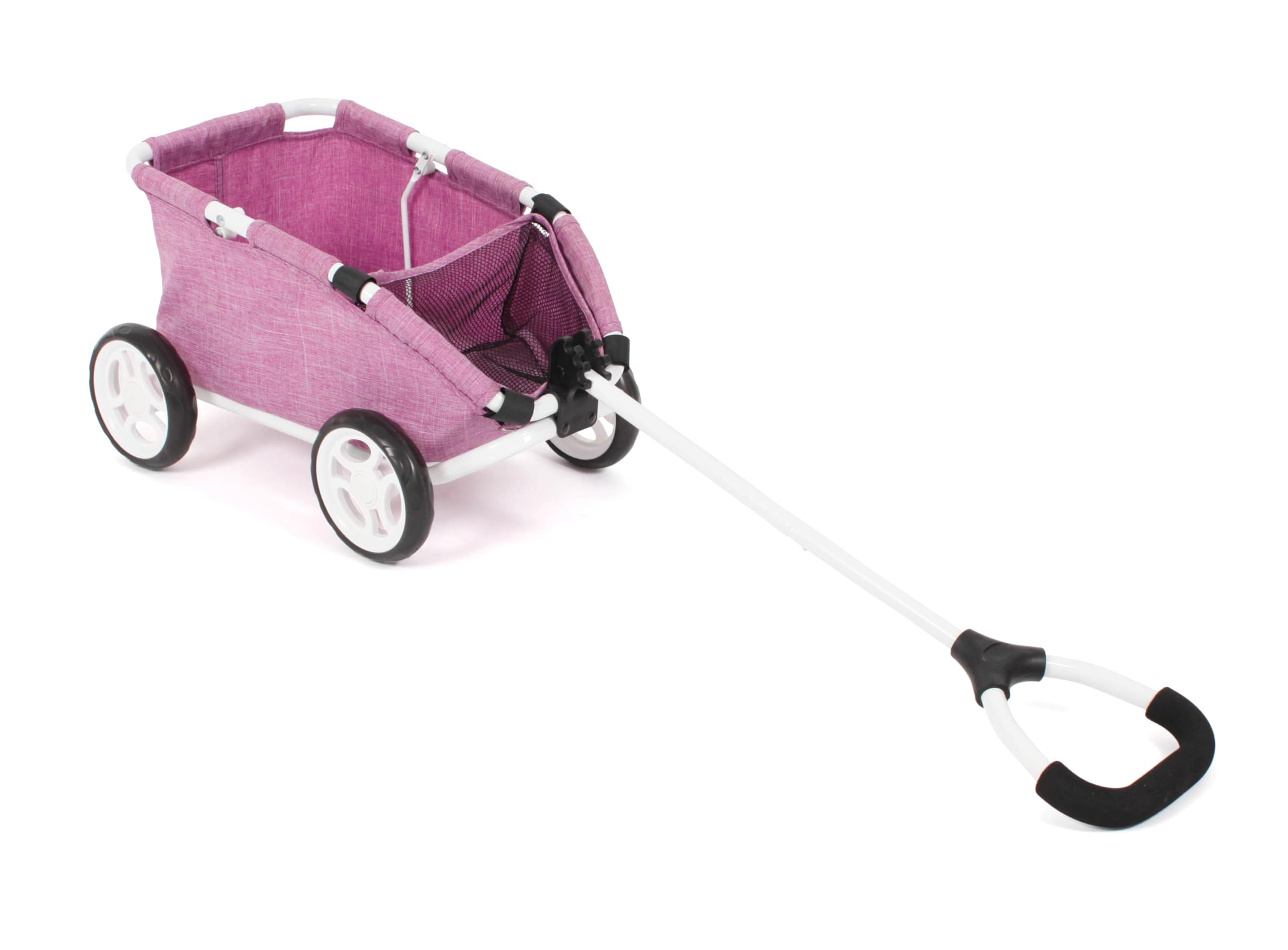 Bayer Chic 2000 Ziehwagen Skipper Jeans pink | 660-62, 46 x 30 x 29 cm