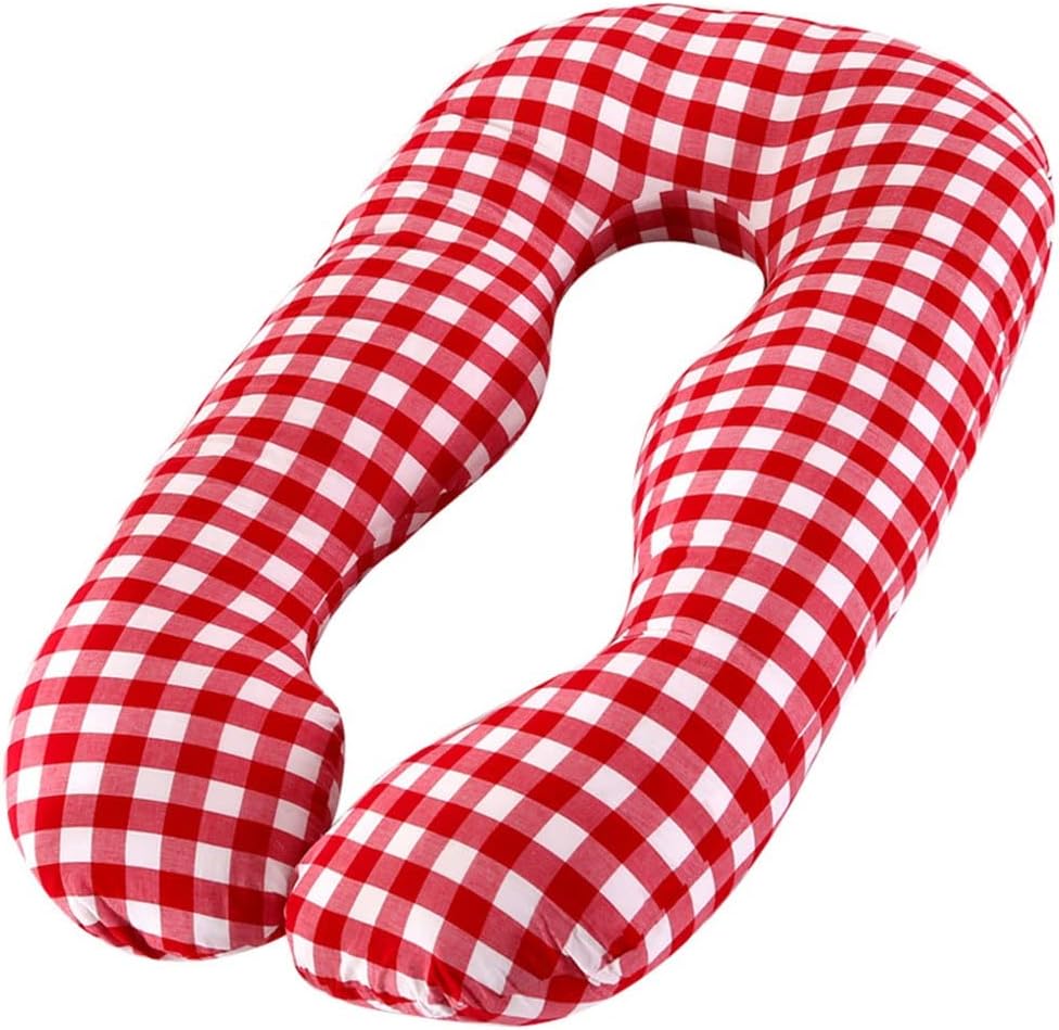 Pregnancy Pillow Removable U-Shaped Full-Body Maternity Pillow, The Cotton Maternity Pillow Lumbar Side Sleeper Pillow. Support The Back, Hips, Waist and Legs of Pregnant Women