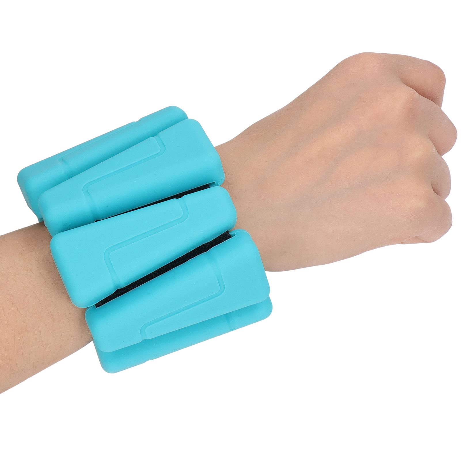 Pesi per caviglia regolabili, cinturini per pesi per gambe modulari Set di pesi per polsi e caviglie per allenamento della forza per la camminata sportiva, la corsa, la palestra