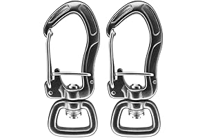 PANDENGZHE Carabiner Clips for Pets, Hiking, and More