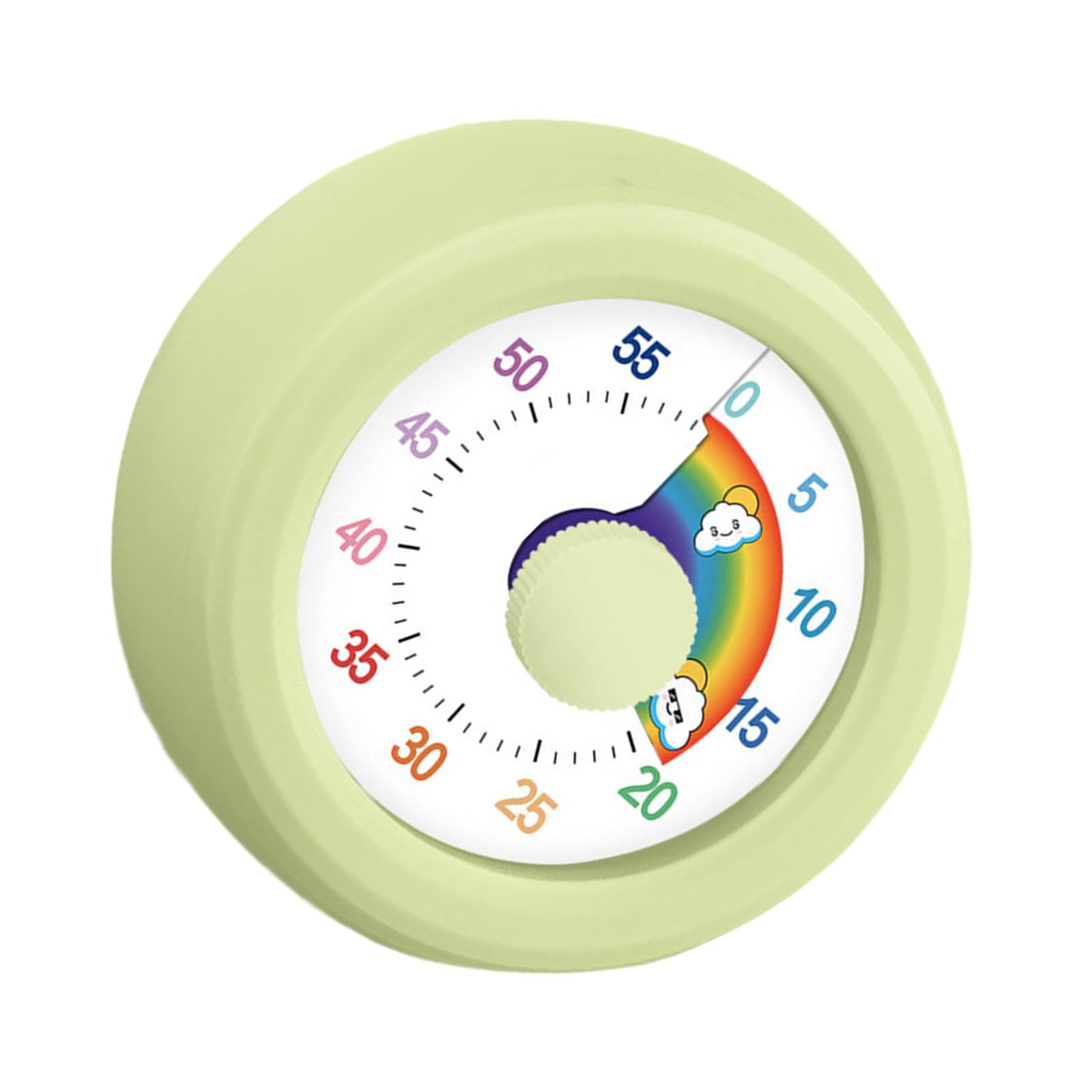 Visual Timer Kitchen Timer 0-60Minute Countdown Reminder Clock for Homework Focusing and Cooking Tasks Countdown for Kid
