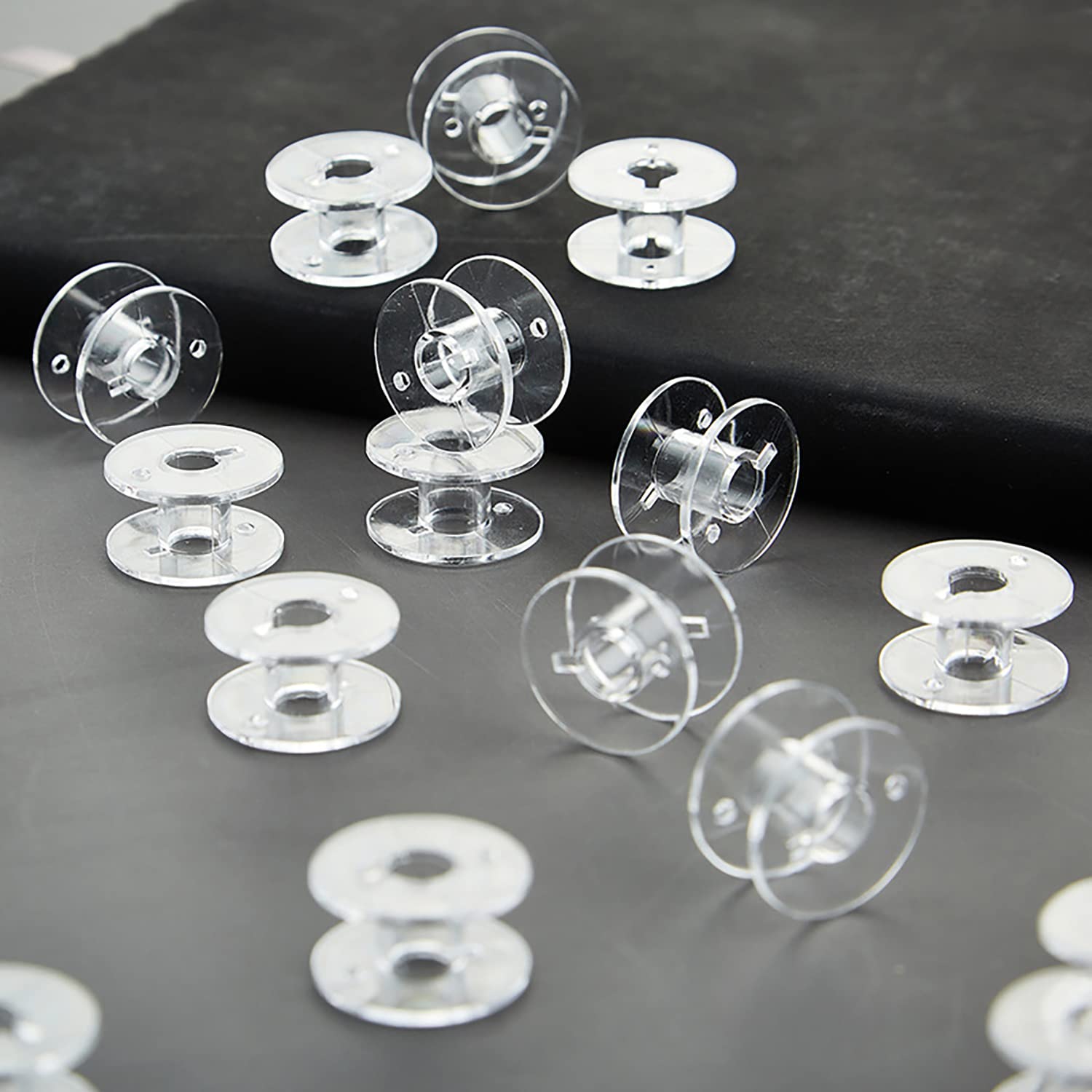 30 Bobines En Plastique Transparent - Compatibles Avec Brother, Singer, Kenmore, Janome - Lot De Canettes Pour Machine à Coudre