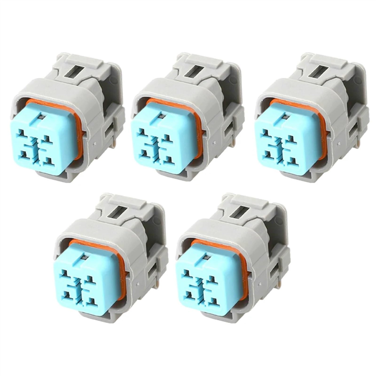 Connecteur électronique Automobile, 5 Jeux de 4 Broches, connecteur Femelle de Harnais de Prise DJ7041YA-2.2-21, 6189 – 6887