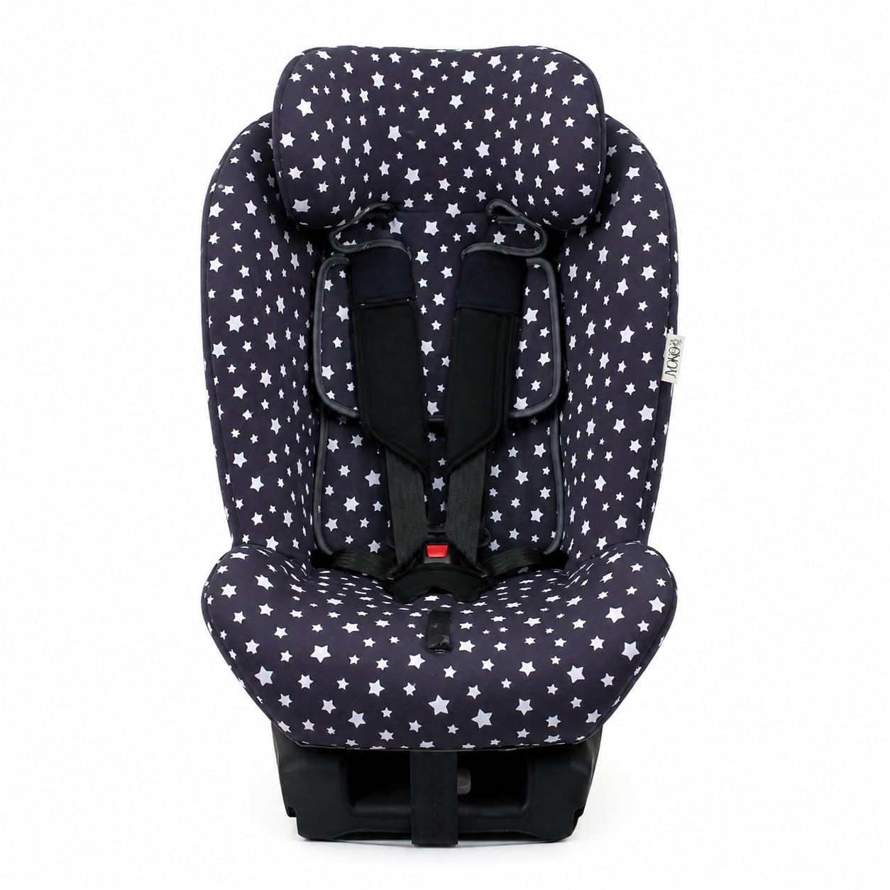 JYOKO Kids Bezug für Autositz, Baumwolle, kompatibel mit BeCool Saturn, atmungsaktive Baumwolle, ganzjährige Verwendung, entworfen und hergestellt in Barcelona, Wintersky-Muster