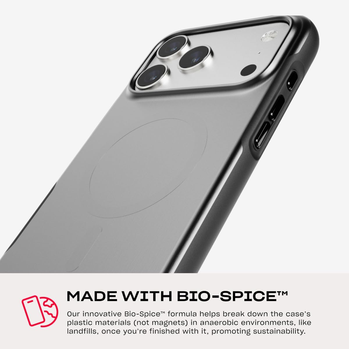 Tech21 EvoDusk with MagSafe for Apple iPhone 17 Pro Max Black - Image 10