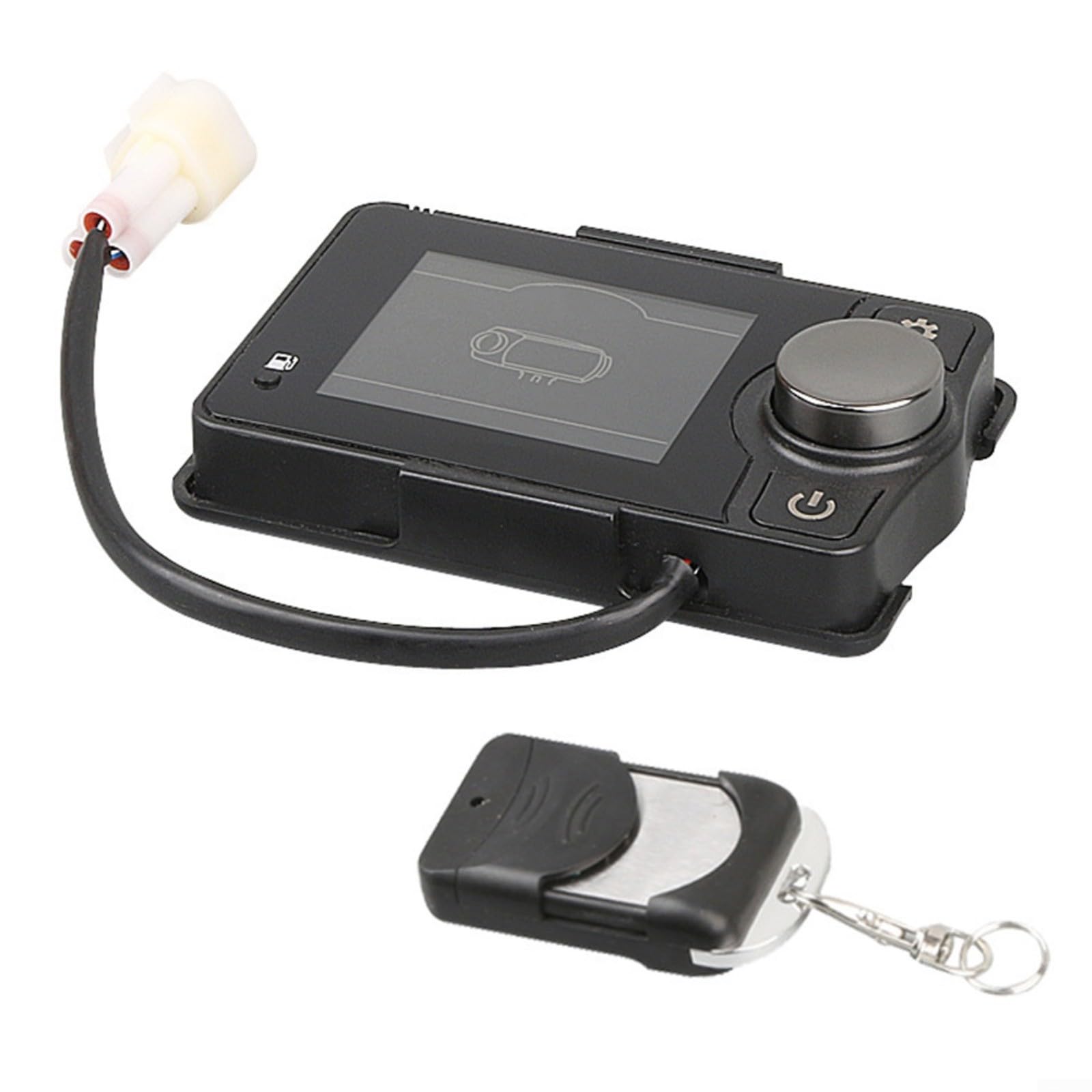 5KW Diesel Air Aparcamiento Calentador LCD Interruptor Controlador Con Bluetooth Y Remoto Para Calefacción De Vehículos 12V/24V, Accesorio De Calentador De Control Remoto (24V)