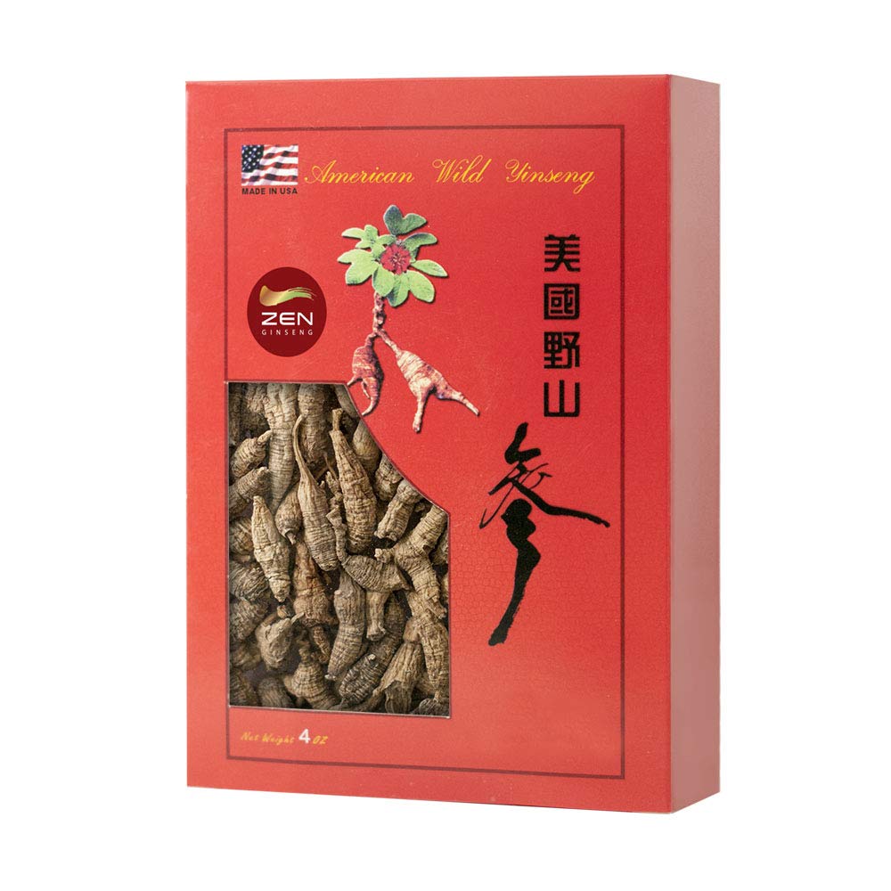 Wild American Ginseng Roots (Small Round Root)