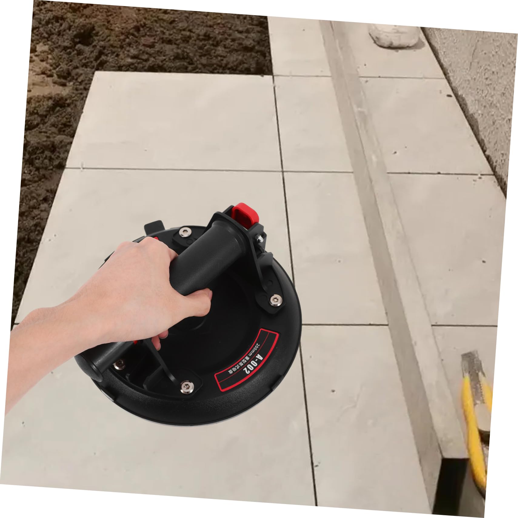 Mipcase 1 Set Vacuum Air Pump Suction Cup for Glass Ceramic Tile Marble Suction Lifter