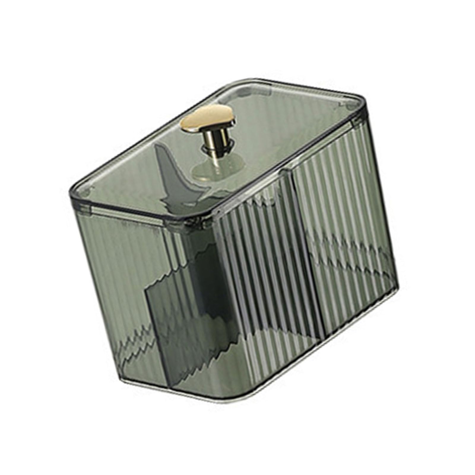 HDOYTXXM Transparency Storage Container with Multiple Sections and Sealed Lid Compartmented Cosmetics Organiser Transparency Storage Organiser
