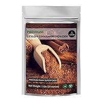 Vista 1 de Naturevibe Botanicals - Polvo de canela de Ceilán orgánico (1 libra), calidad prémium molida de Naturevibe Botanicals Certificado orgánico Sin
