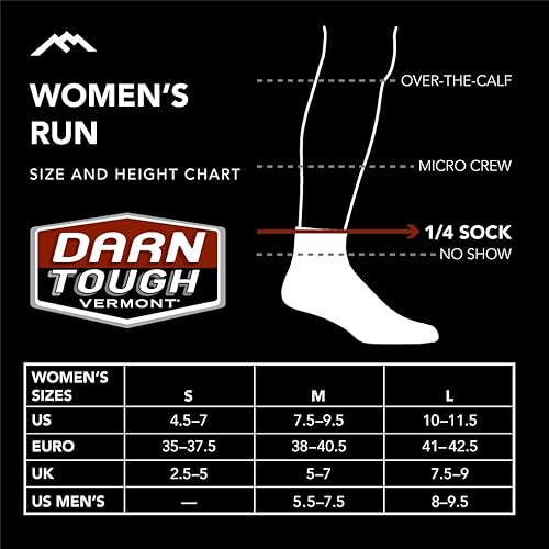 Miniatura 2 de Darn Tough Element 14 - Calcetines ligeros con cojín para mujer (estilo 1113)