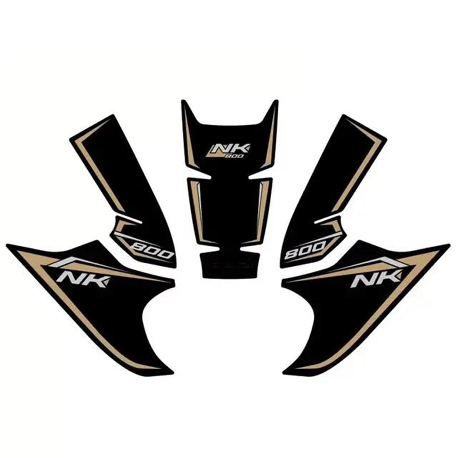 Jtwmty Color2 Motorcycle Fuel Tank Pad Protector Guard Sticker Decals Accessories For Cfmoto 800Nk 800 Nk 2023 Bike Tank Film(Color2)