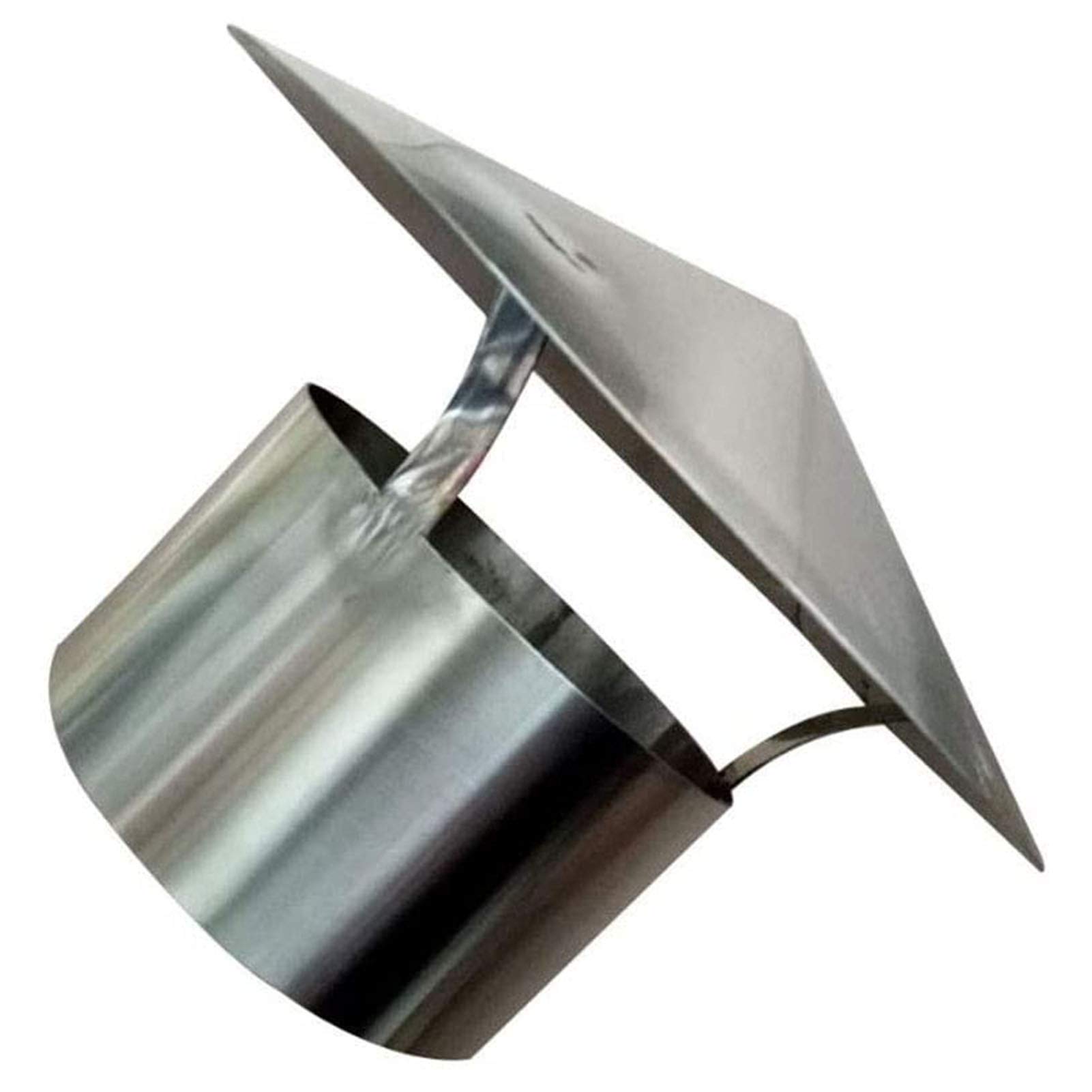 Cubierta De Acero Inoxidable Para Chimenea – Accesorio Protector De 150 Mm, Envío Inmediato
