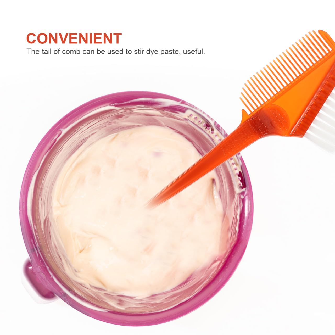 4pcs Hair Dye Brush Comb Set Dual Sided Hair Coloring Applicator Tool